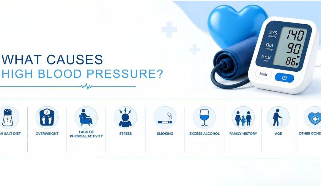 What Causes High Blood Pressure?